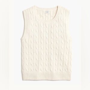 Jcrew Cable-knit sweater-vest